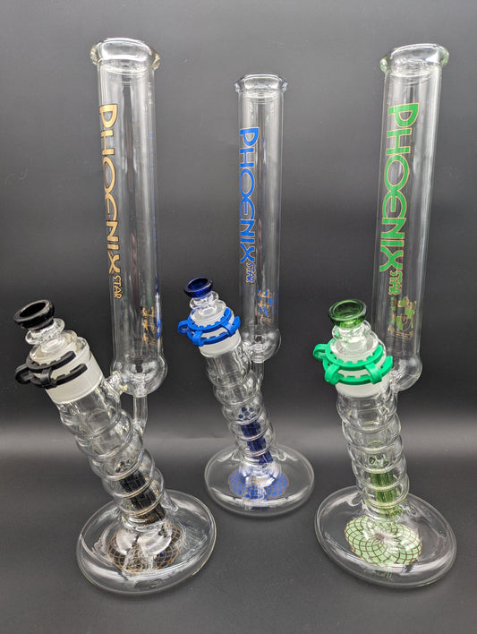 18" XL Diffused Downstem Hollow Foot Bong-Avernic Smoke Shop