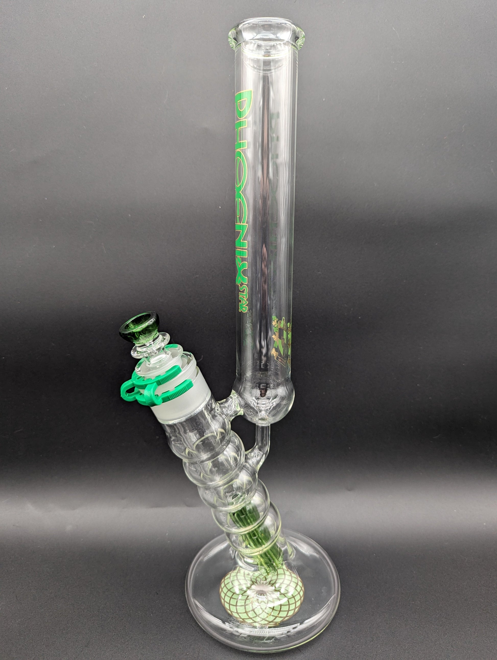 18" XL Diffused Downstem Hollow Foot Bong-Avernic Smoke Shop