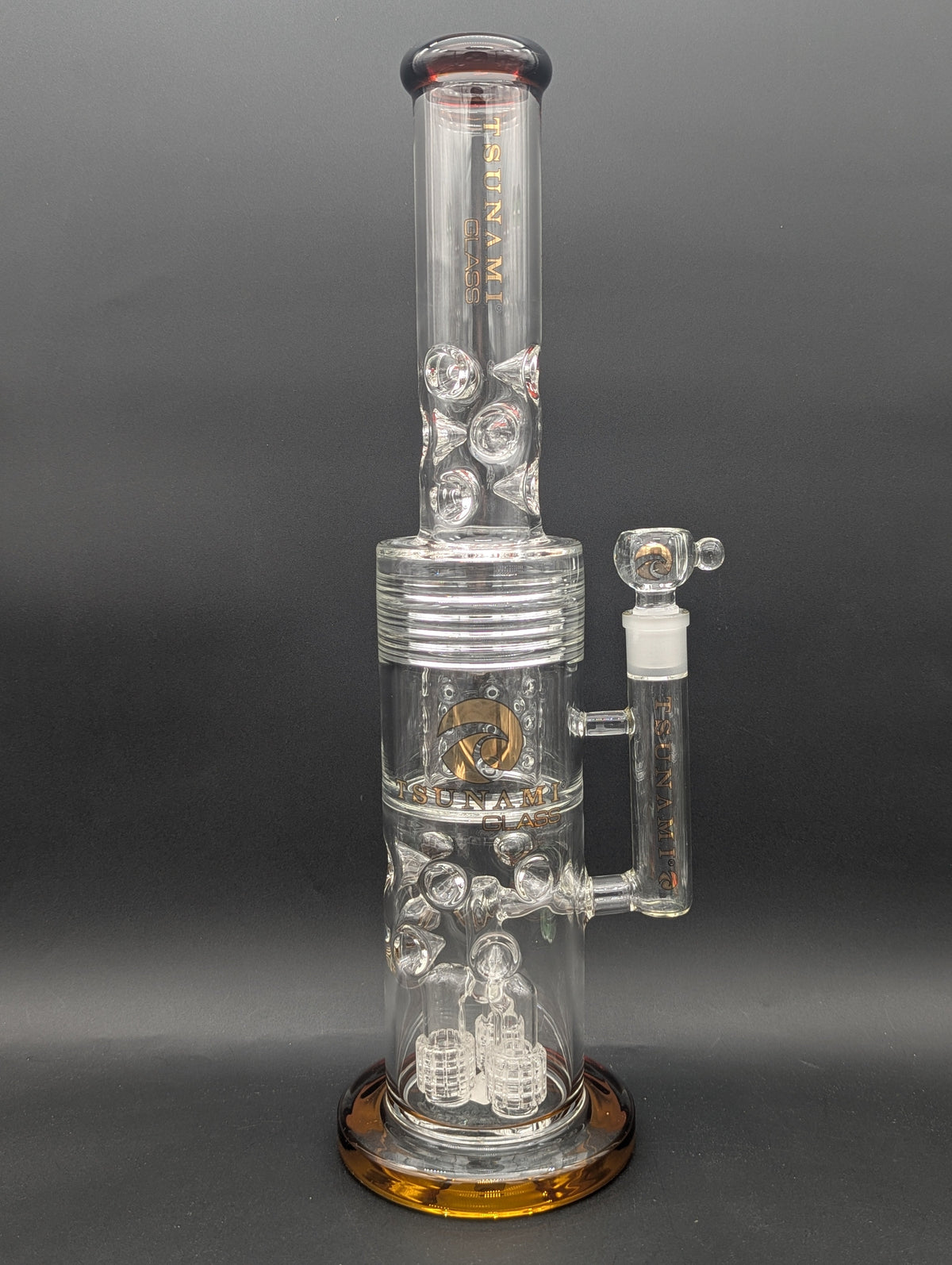 20" Tsunami Triple Matrix Barrel Bong-Avernic Smoke Shop