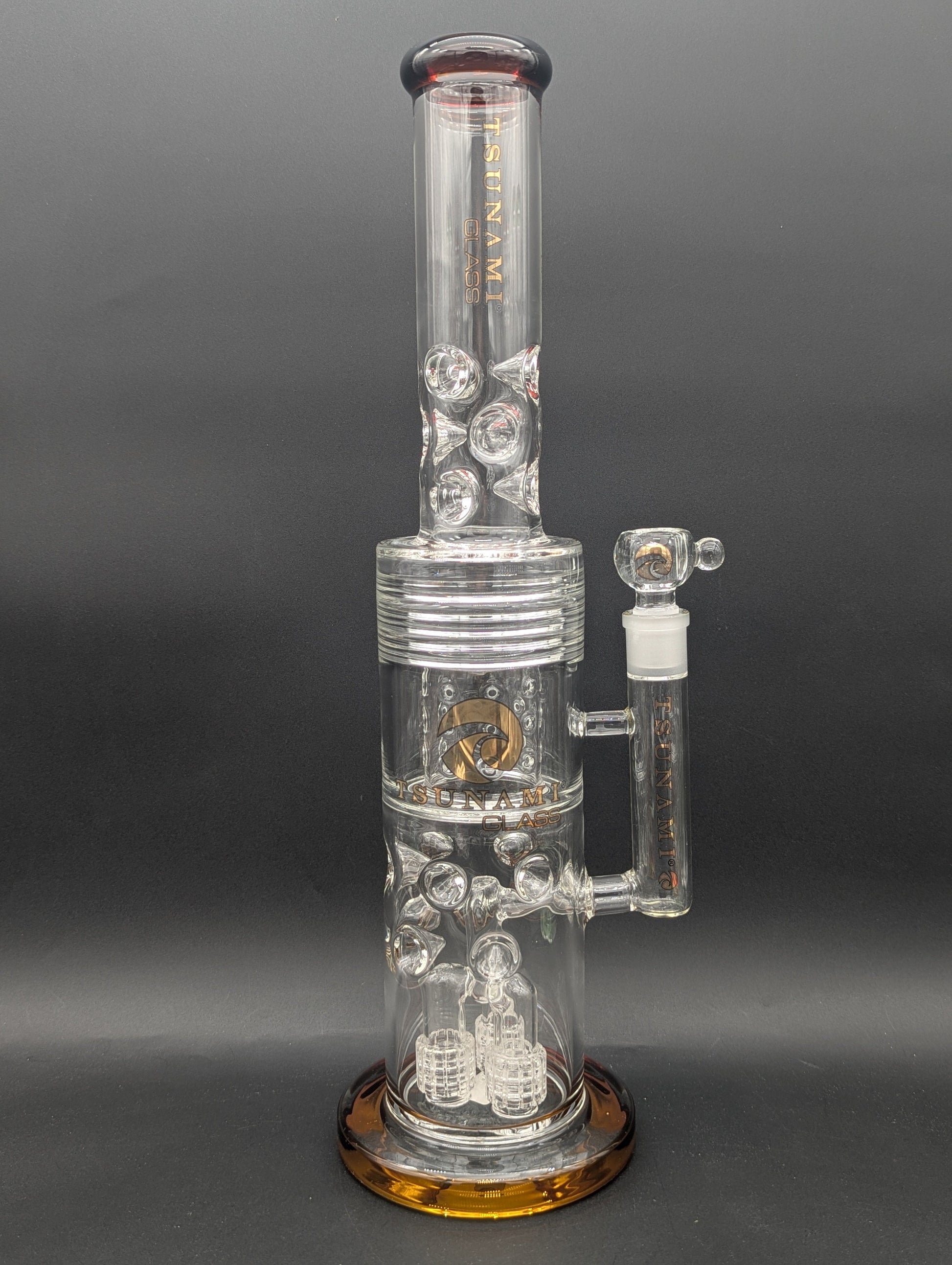 20" Tsunami Triple Matrix Barrel Bong-Avernic Smoke Shop