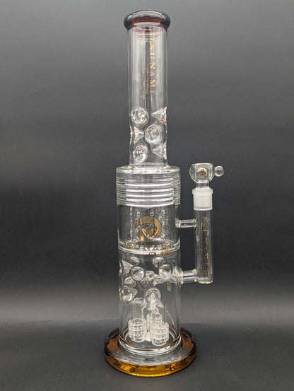 20" Tsunami Triple Matrix Barrel Bong-Avernic Smoke Shop