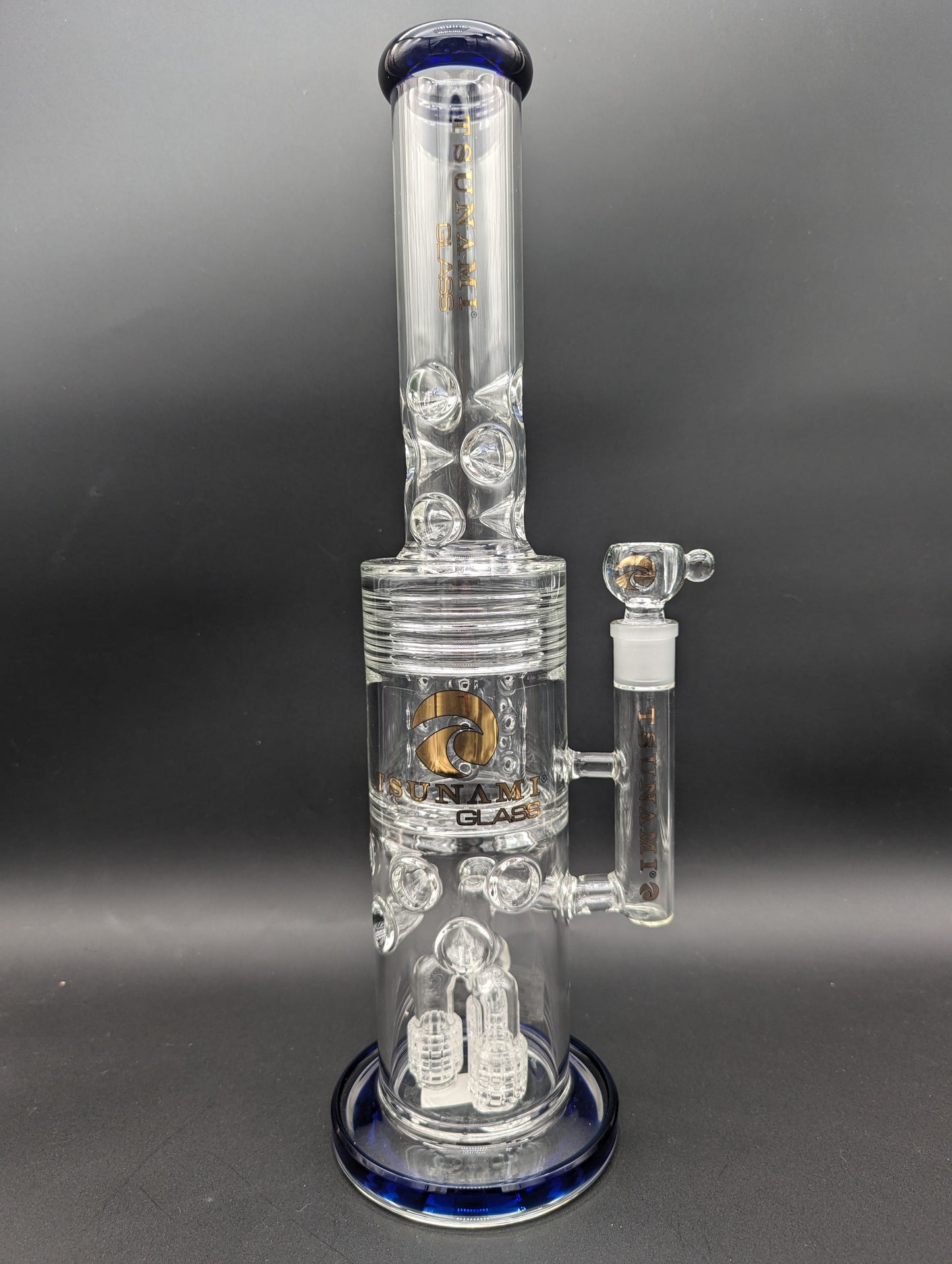 20" Tsunami Barrel Showerhead Drum Heart Honeycomb-Avernic Smoke Shop