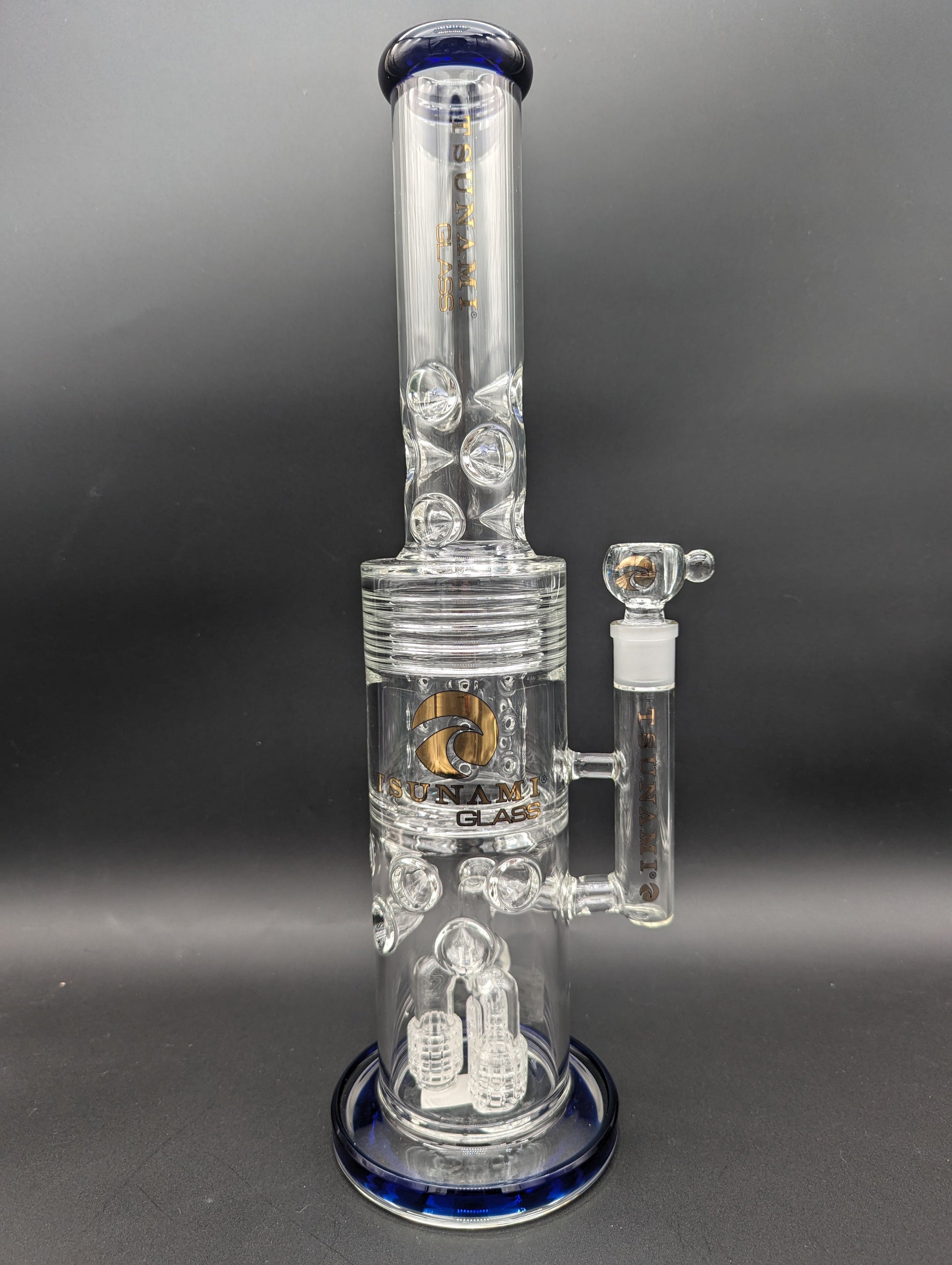 20" Tsunami Barrel Showerhead Drum Heart Honeycomb-Avernic Smoke Shop