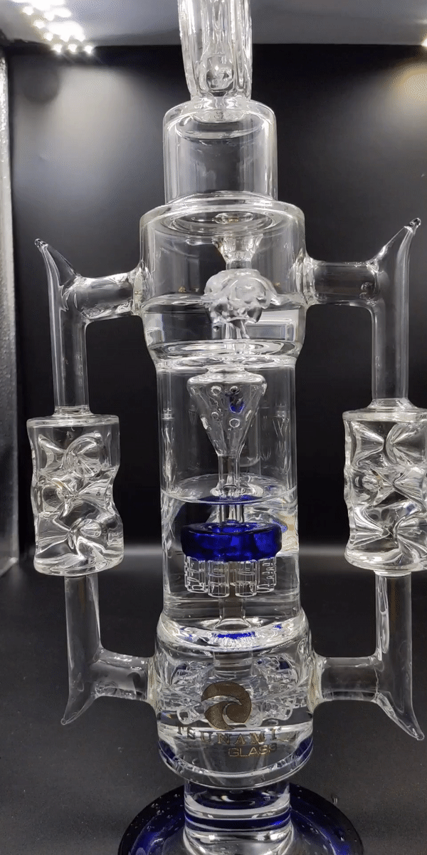 20" Tsunami Sprinkler Shower Head Recycler - Avernic Smoke Shop