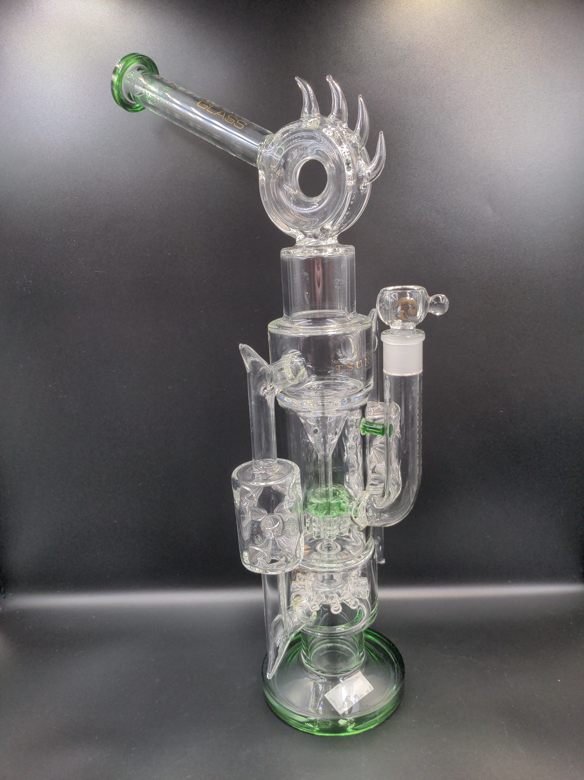 20" Tsunami Sprinkler Shower Head Recycler - Avernic Smoke Shop