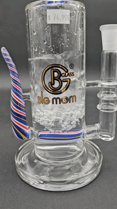Big Mom Glass 12" Horn Inline Bong-Avernic Smoke Shop