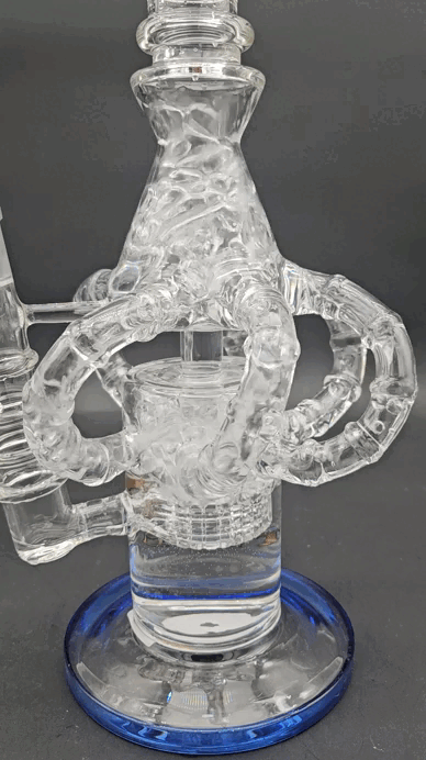 14" Tsunami Shower Head Octopus