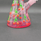 Cherries Glow In The Dark Beaker 10"-Avernic Smoke Shop