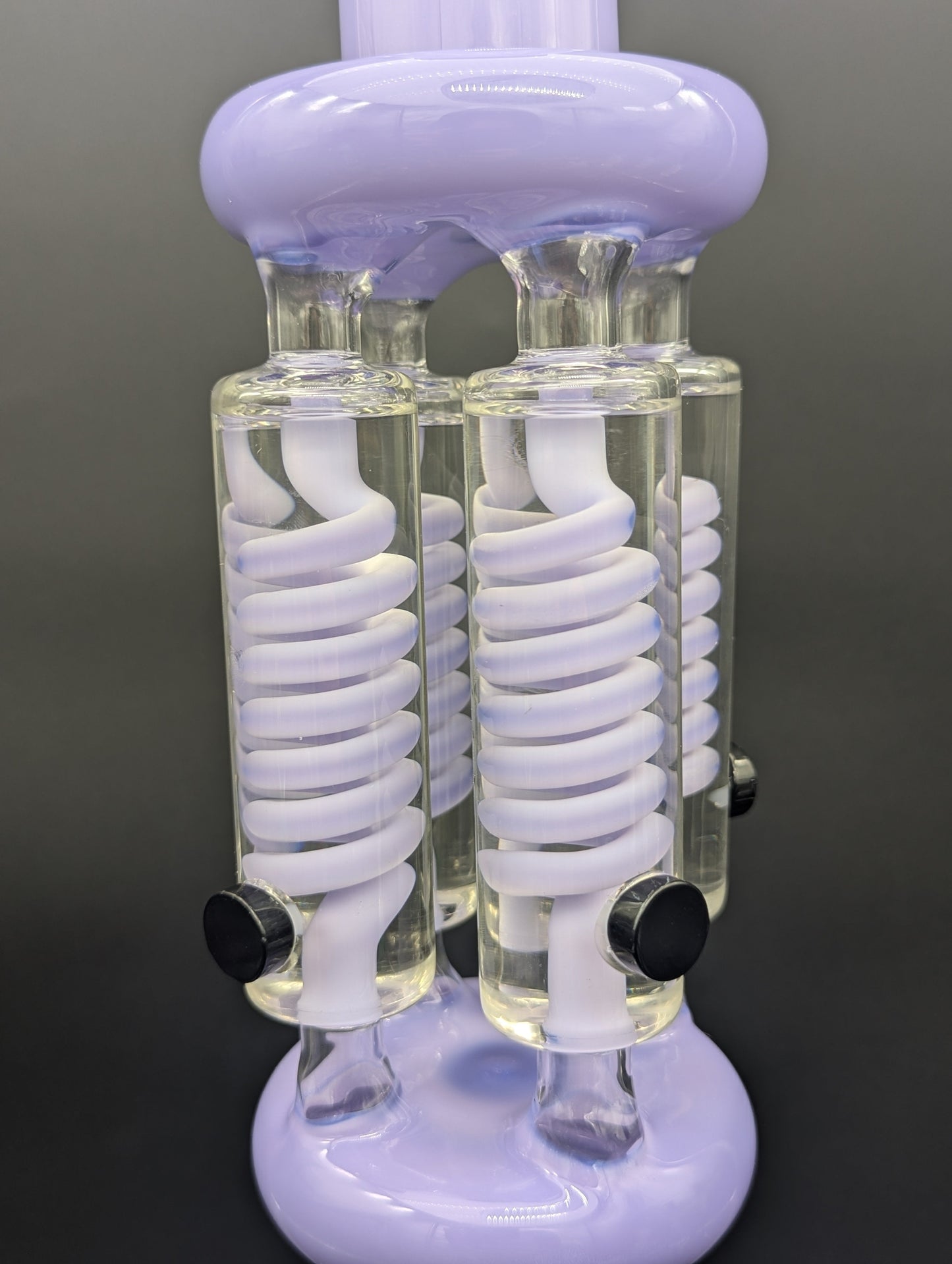 21" Quad Glycerin Coil Bong w/ Collins Perc-Avernic Smoke Shop