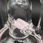 2K Glass 16" Dual Perc Recycler - Pink Cadillac