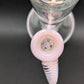 2K Glass 16" Dual Perc Recycler - Pink Cadillac