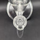 2K Glass 17" Threeline Perc Tube