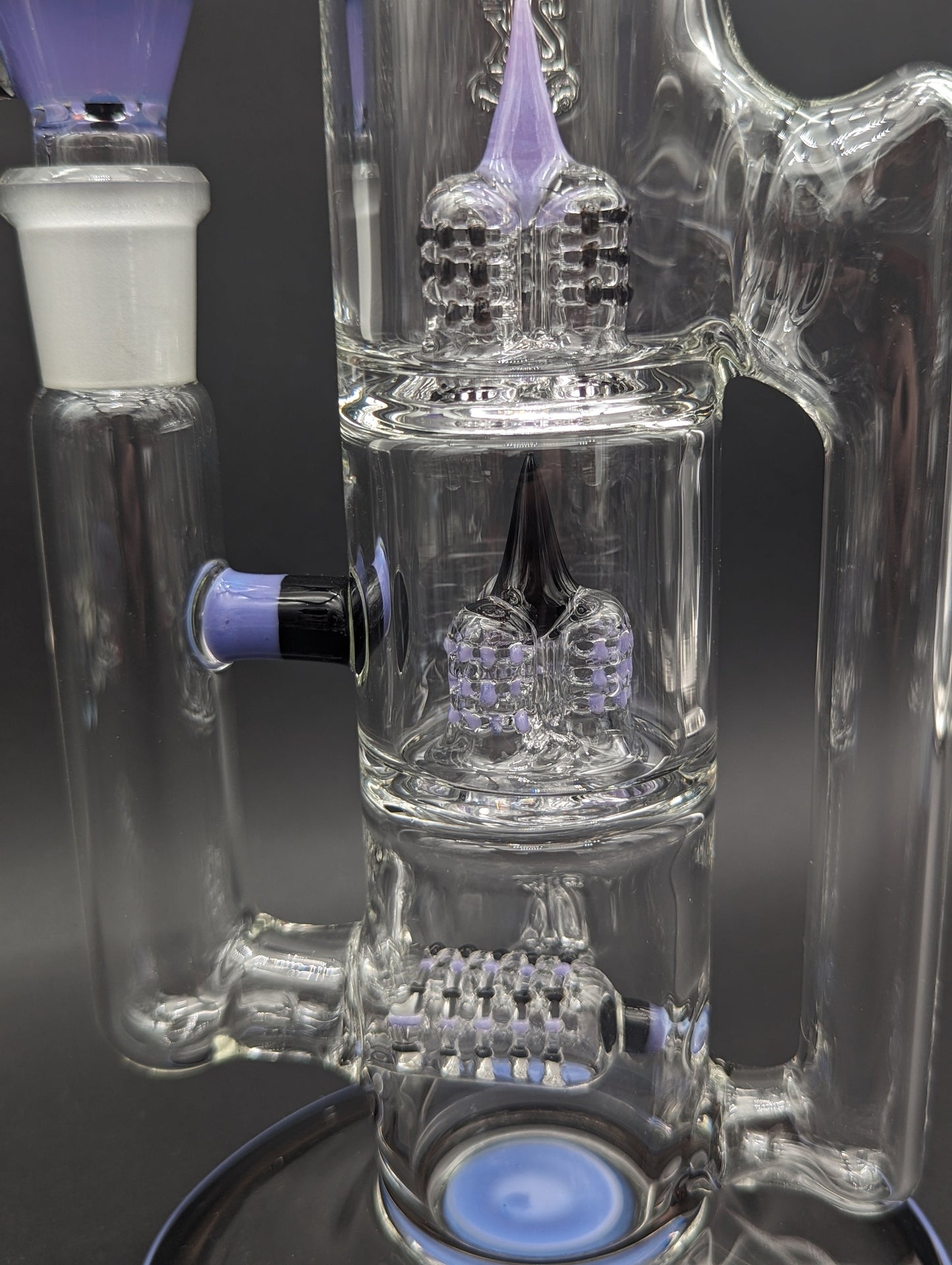 2K Glass 19" Dual Color Treecycler