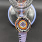 2K Glass - 19.5" Triple Perc Tube - Purple Worked