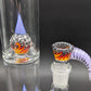 2K Glass - 19.5" Triple Perc Tube - Purple Worked
