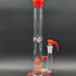 2K Glass Dual Gridline to Inv3 Tube 15.5" - Worked Red/Yellow
