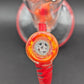 2K Glass Dual Gridline to Inv3 Tube 15.5" - Worked Red/Yellow