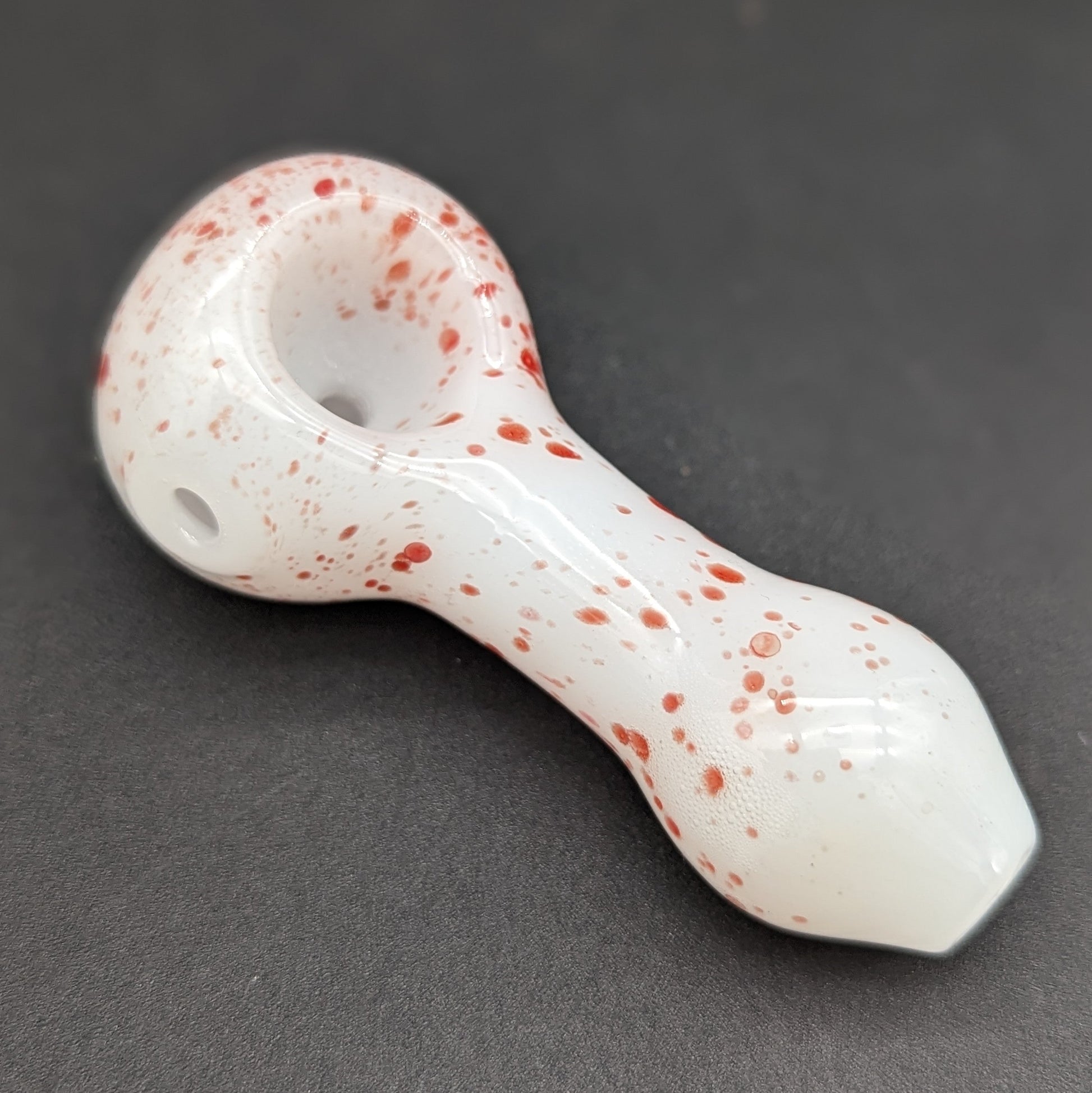 3" Blood Splatter Small Hand Pipe-Avernic Smoke Shop
