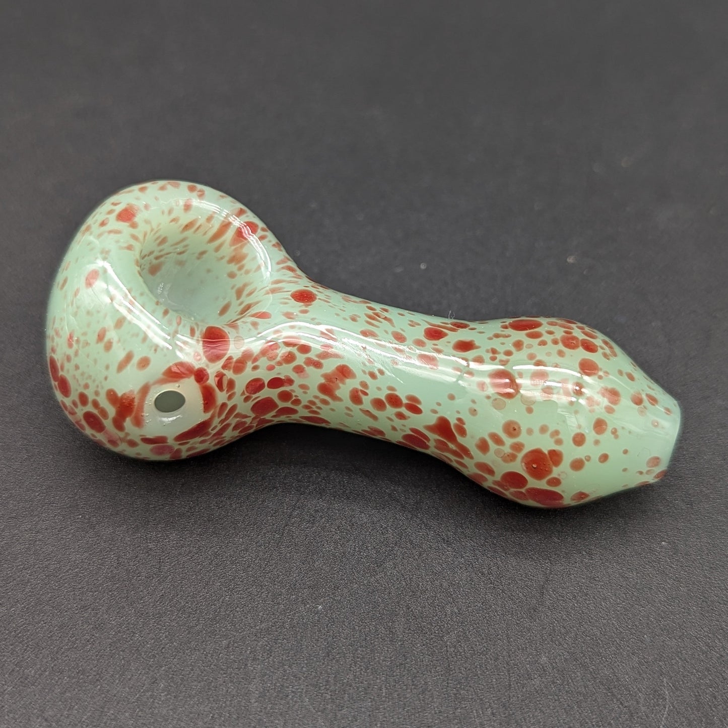3" Blood Splatter Small Hand Pipe-Avernic Smoke Shop