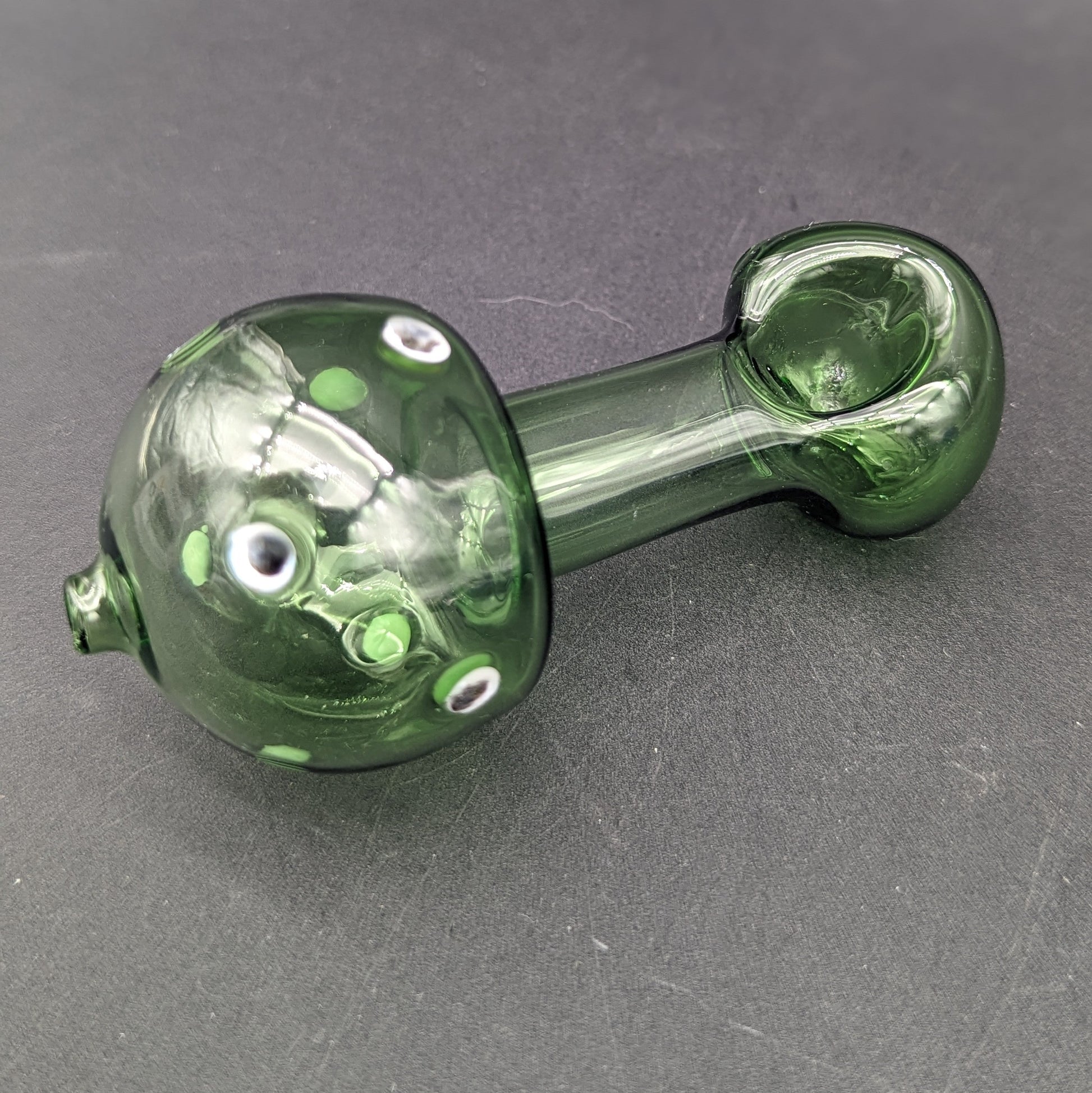 3.5" Mushroom Thin Glass Hand Pipe-Avernic Smoke Shop