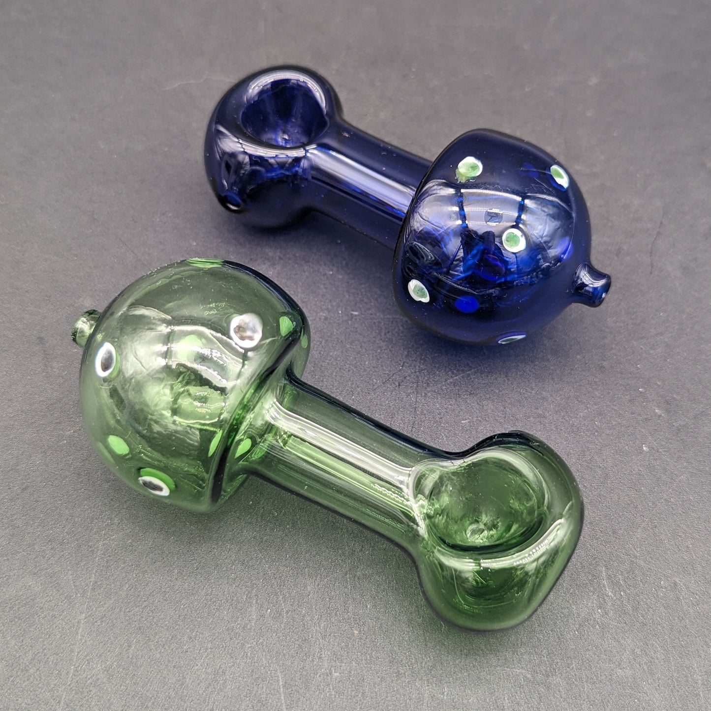 3.5" Mushroom Thin Glass Hand Pipe-Avernic Smoke Shop