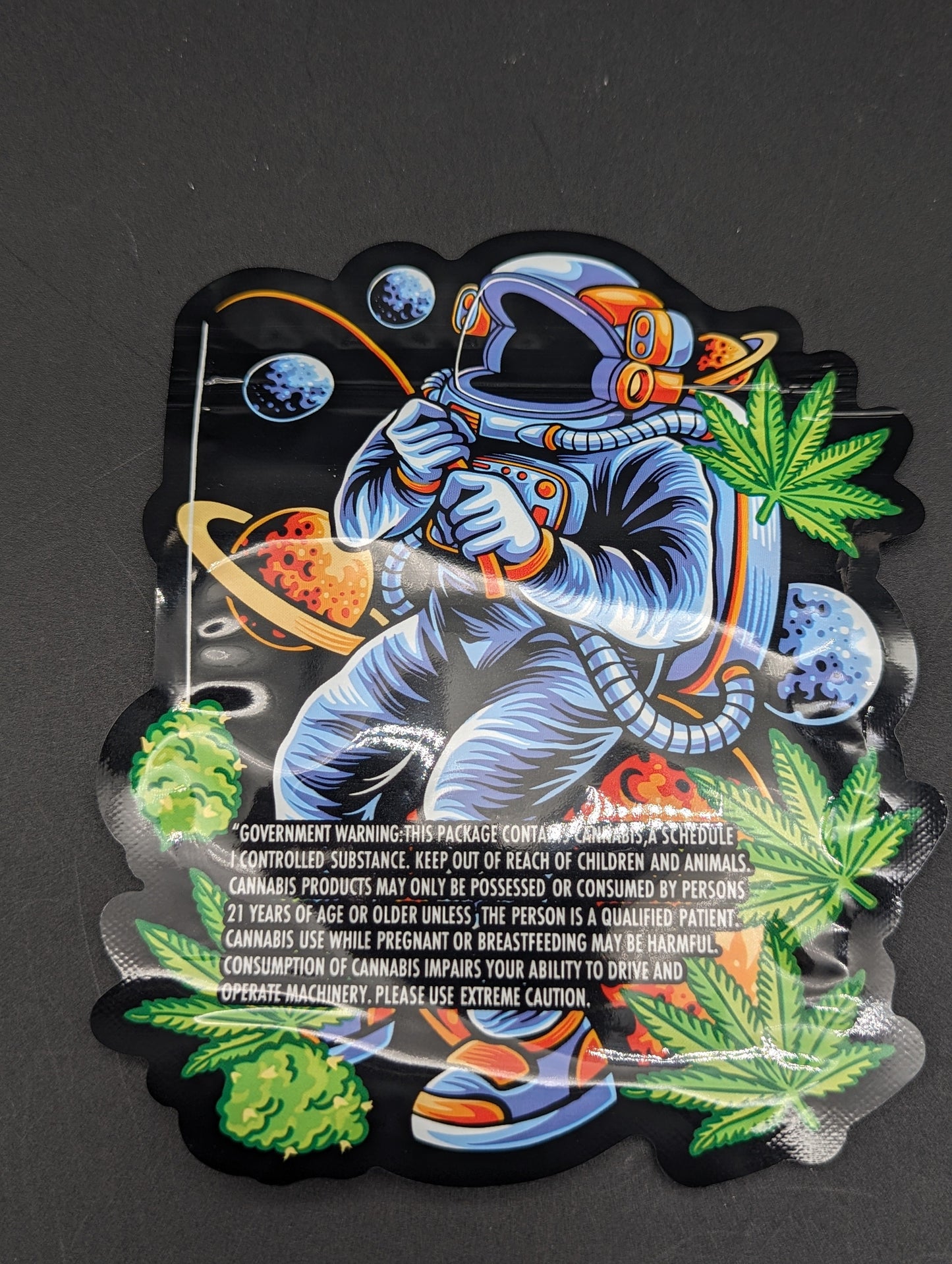 3.5g Space Astronaut Mylar Weed Bags