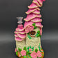 3D 10" Rose Petal House Water Pipe