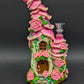 3D 10" Rose Petal House Water Pipe