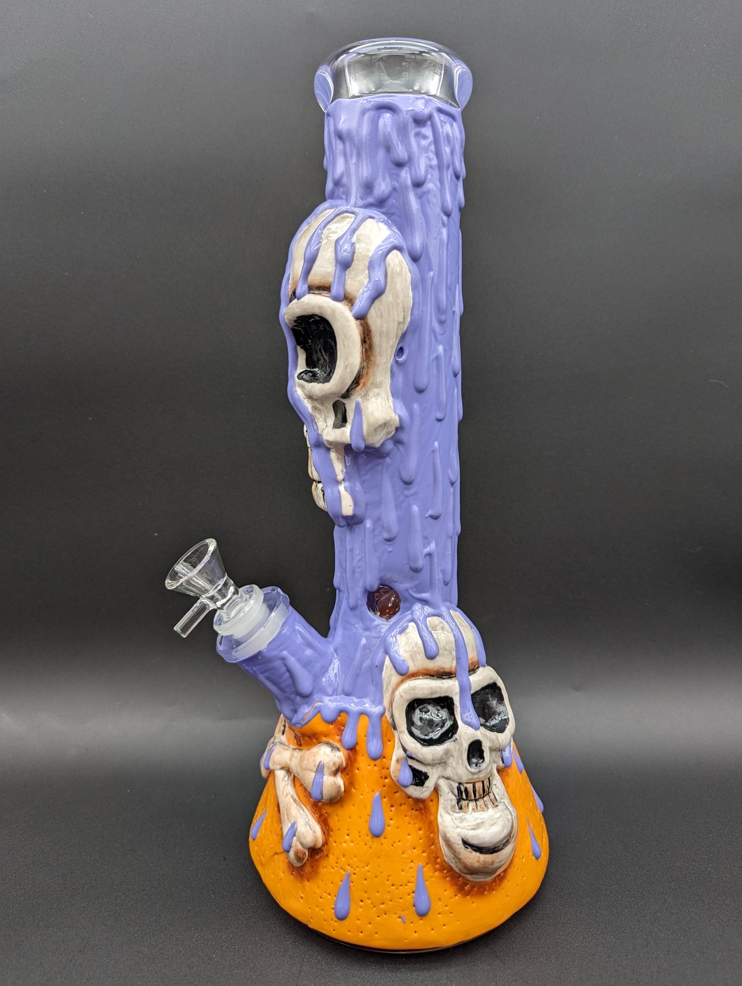 3D Poison Water Skull Beaker Bong