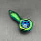 4" Chrome Gradient w/ Screen  Hand Pipe