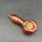 4" Chrome Gradient w/ Screen  Hand Pipe