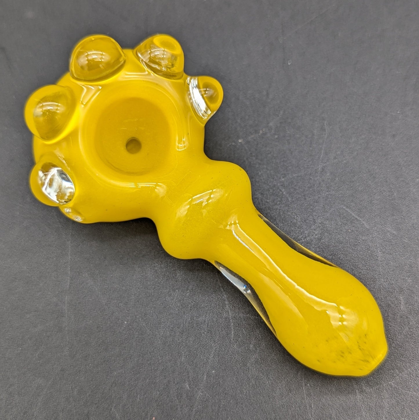 4" Classic Solid Color Studded Hand Pipes