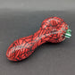 4" Color Spider Web Spoon Hand Pipe-Avernic Smoke Shop