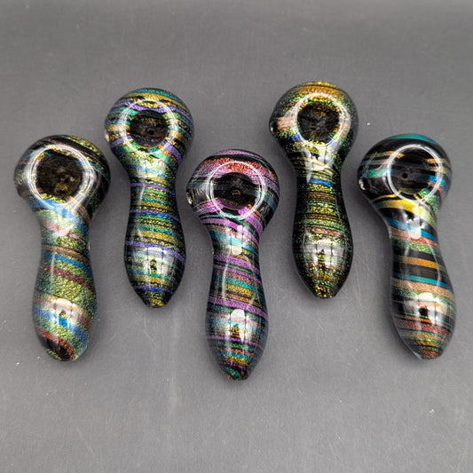 4" Dichro Twist Hand Pipe