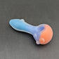 4" Frosted Tri Color Spoon Hand Pipe-Avernic Smoke Shop