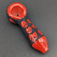 4" Sandblasted Skulls Hand Pipe-Avernic Smoke Shop