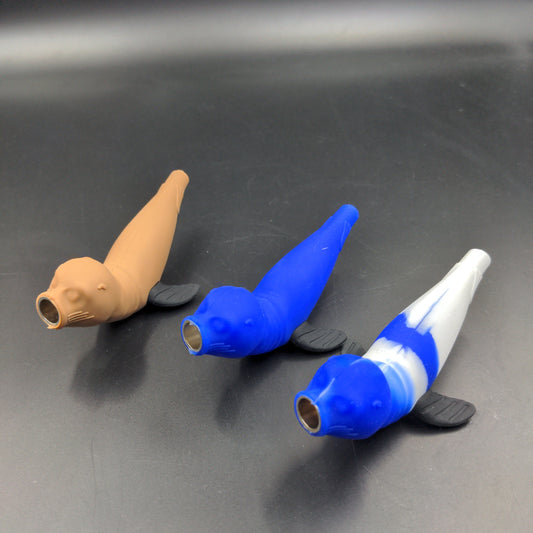 4" Seal Silicone Taster Pipe-Avernic Smoke Shop