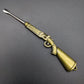 5" Gun Design Metal Dab Tool-Avernic Smoke Shop