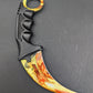 5" Karambit Curved Hunting Knife