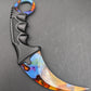 5" Karambit Curved Hunting Knife