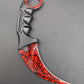 5" Karambit Curved Hunting Knife