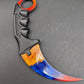 5" Karambit Curved Hunting Knife