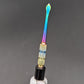 5" Marbled Glass and Metal Dab Tools-Avernic Smoke Shop