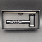 5" Metal and Glass Hammer Hand Pipe