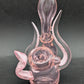 5" Pink Flower Petal Bubbler