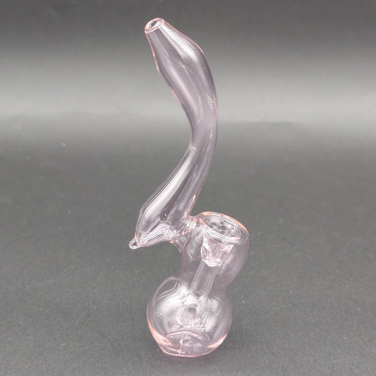 5" Solid Color Simple Glass Bubbler