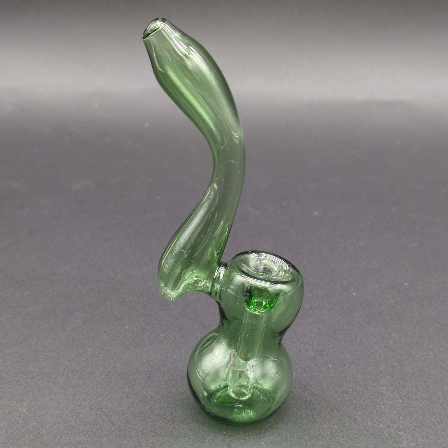 5" Solid Color Simple Glass Bubbler