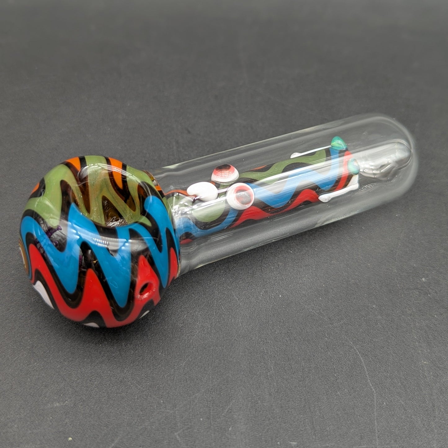5" Wig Wag  Face Hand Pipe