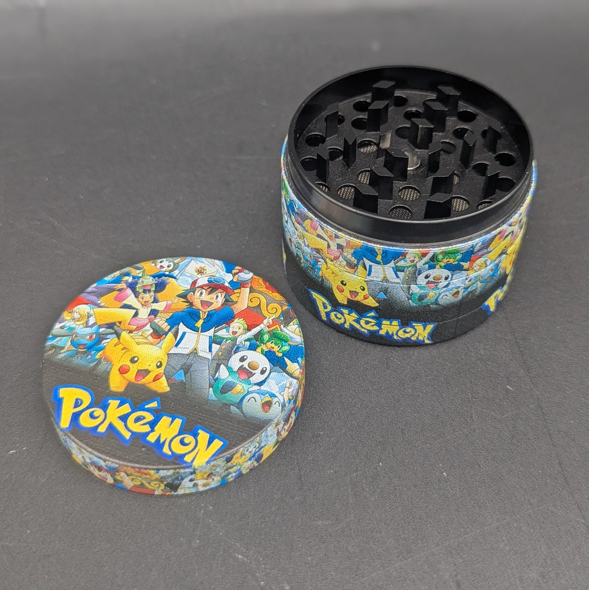 50mm Zinc Anime Style Grinder-Avernic Smoke Shop