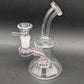 5.5" Mini Bent Neck Showerhead Bong-Avernic Smoke Shop